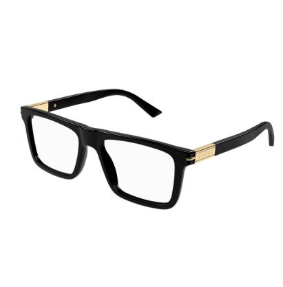 Oiritaly Monture de lunettes Homme Gucci GG1504O001 BLACK BLACK TRANSPARENT54